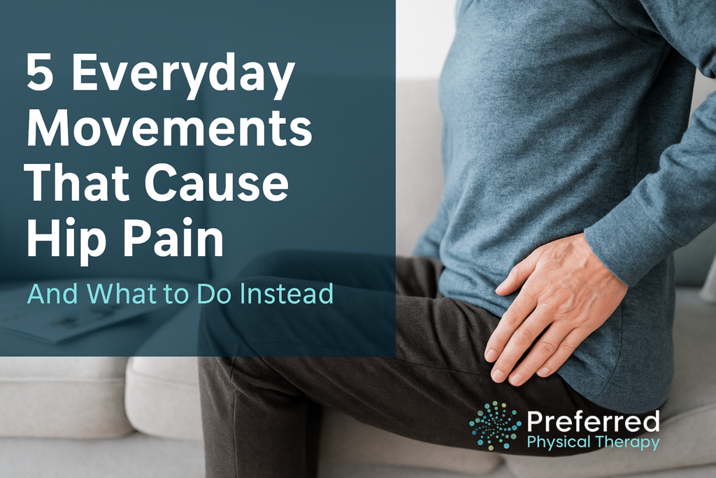 movements that cause hip pain
